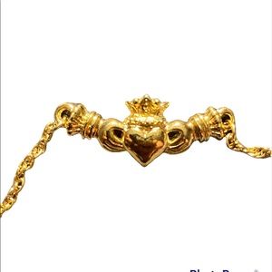Irish Claddagh Anklet Avon 1992